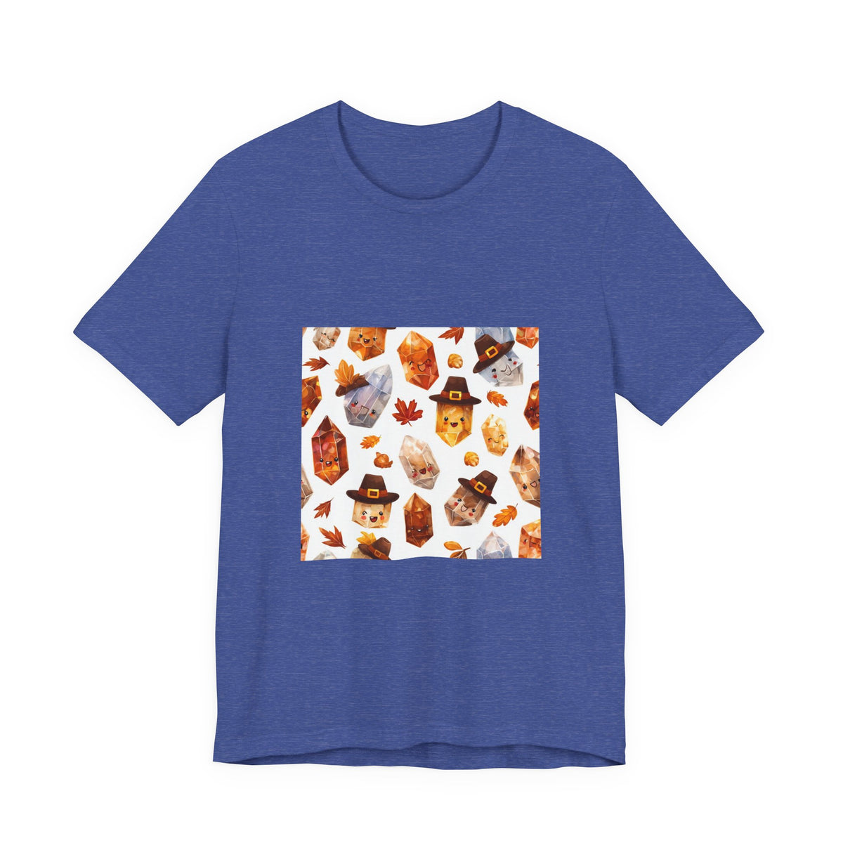 Thanksgiving Crystal Harvest T-Shirt | Royal, Navy & Purple