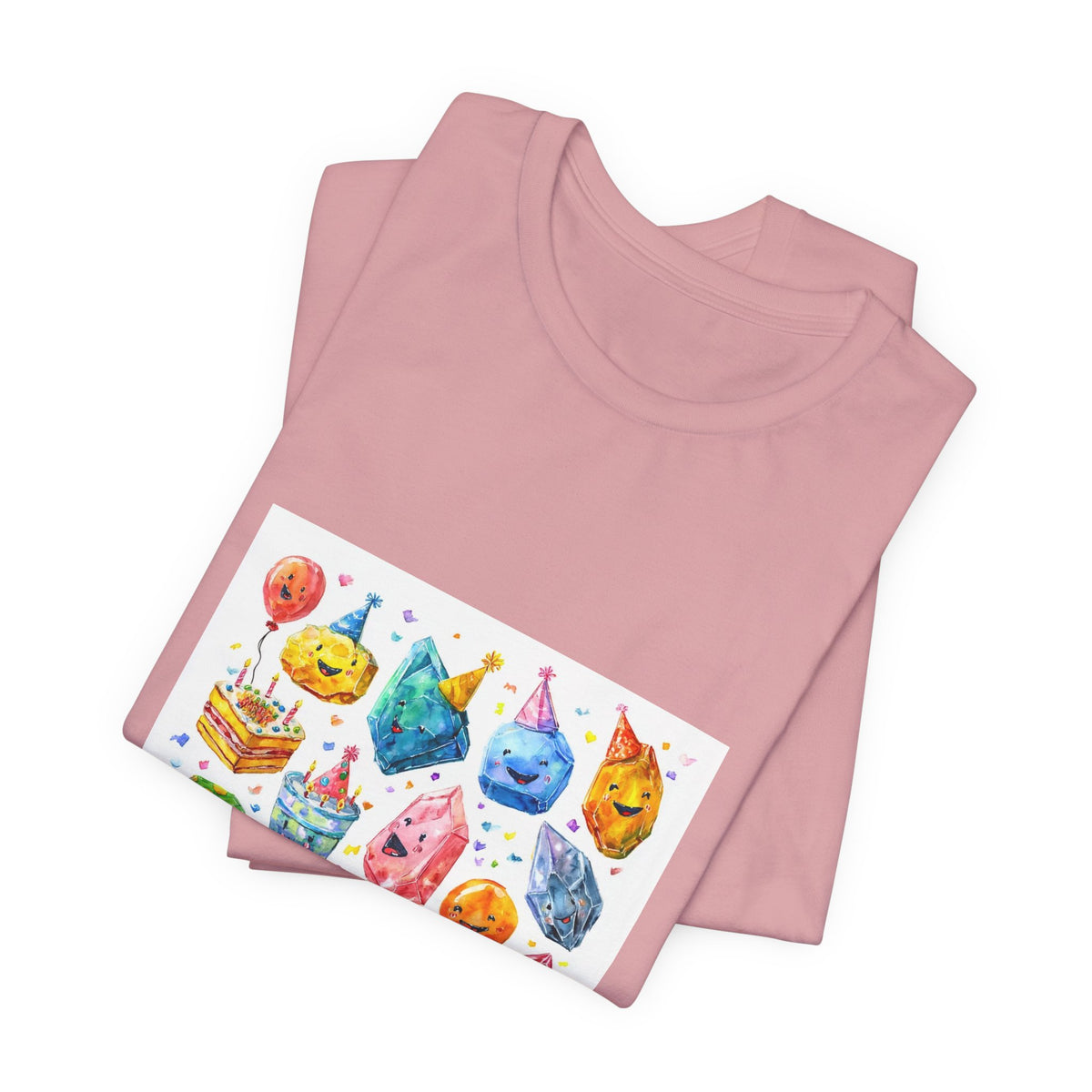 Copy of Earth Has Excellent Taste — Peach Moonstone Tee | Pinks & Orchid