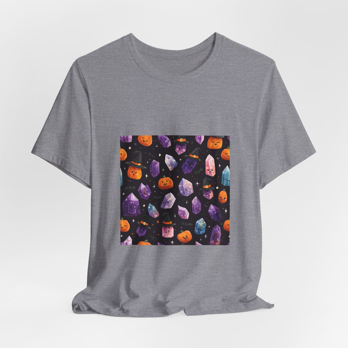 Halloween Crystal Party T-Shirt | Light Neutrals
