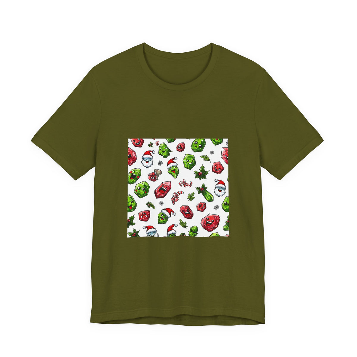 Christmas Crystal Cheer T-Shirt | Greens