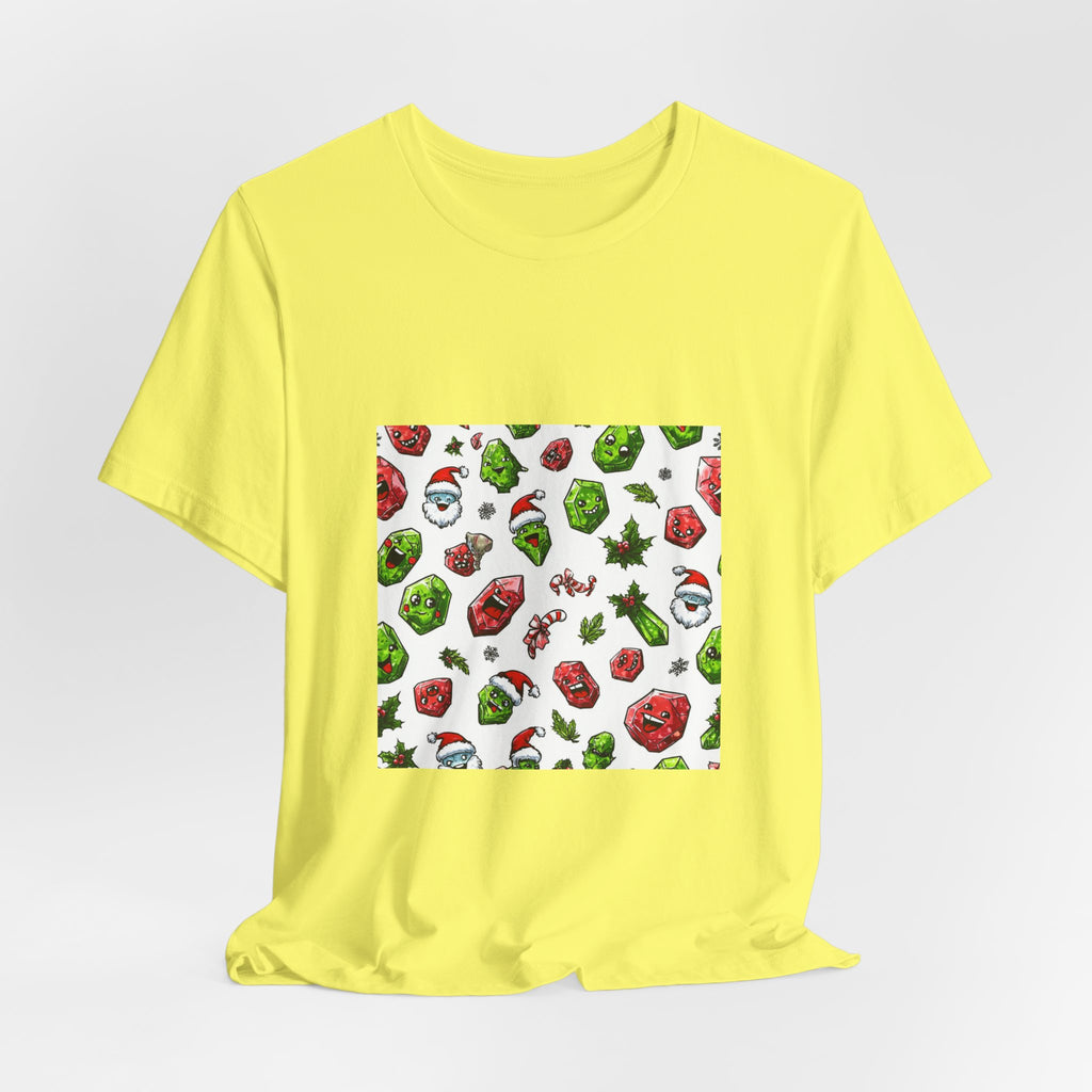 Christmas Crystal Cheer T-Shirt | Golds, Mints & Teal