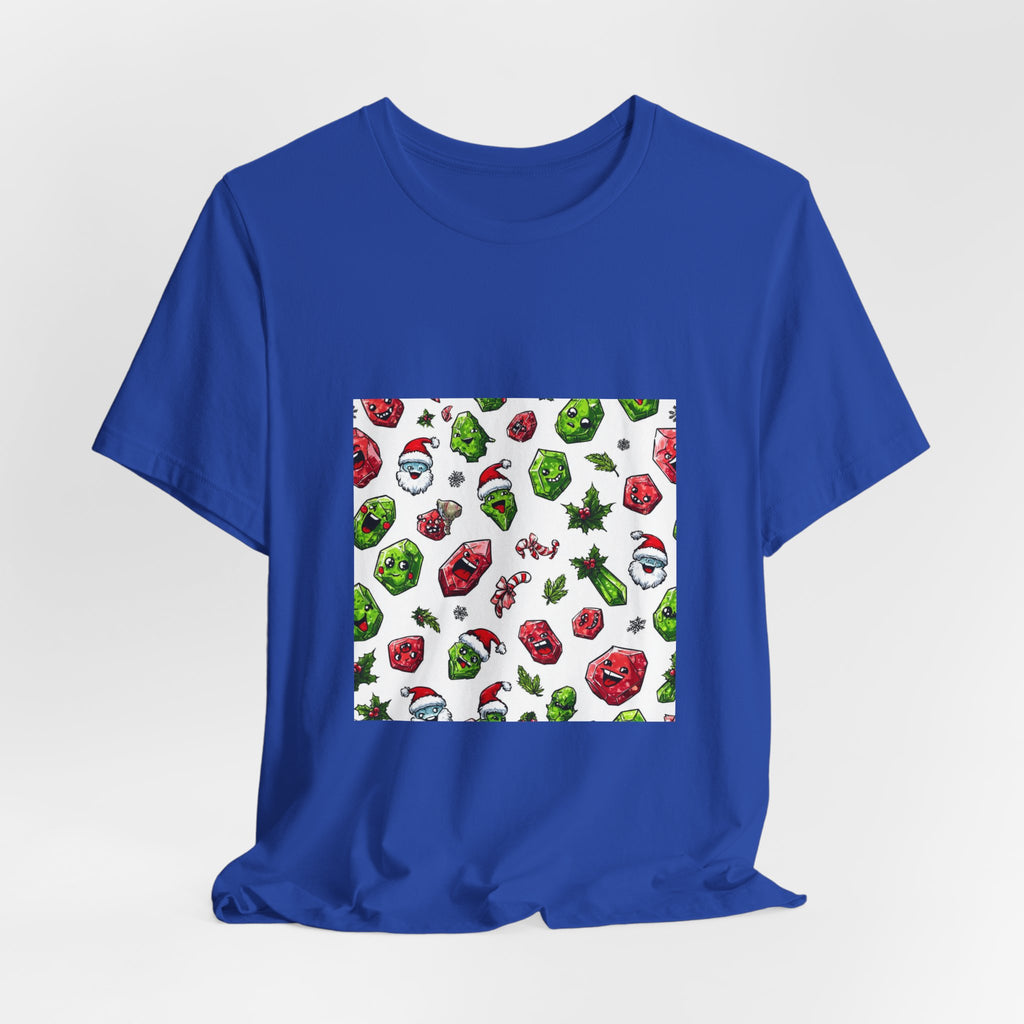 Christmas Crystal Cheer T-Shirt | Royal, Navy & Purple
