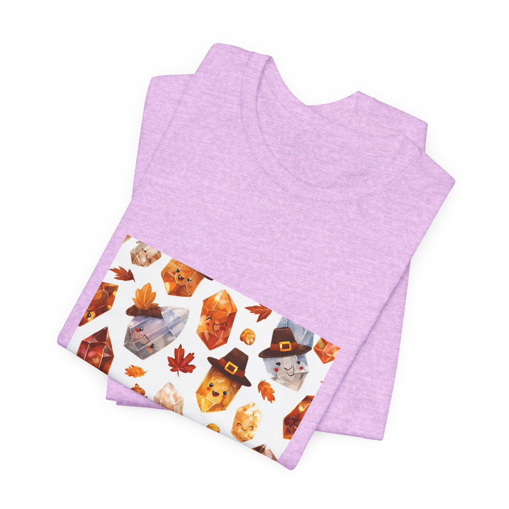 Thanksgiving Crystal Harvest T-Shirt | Pinks & Orchid