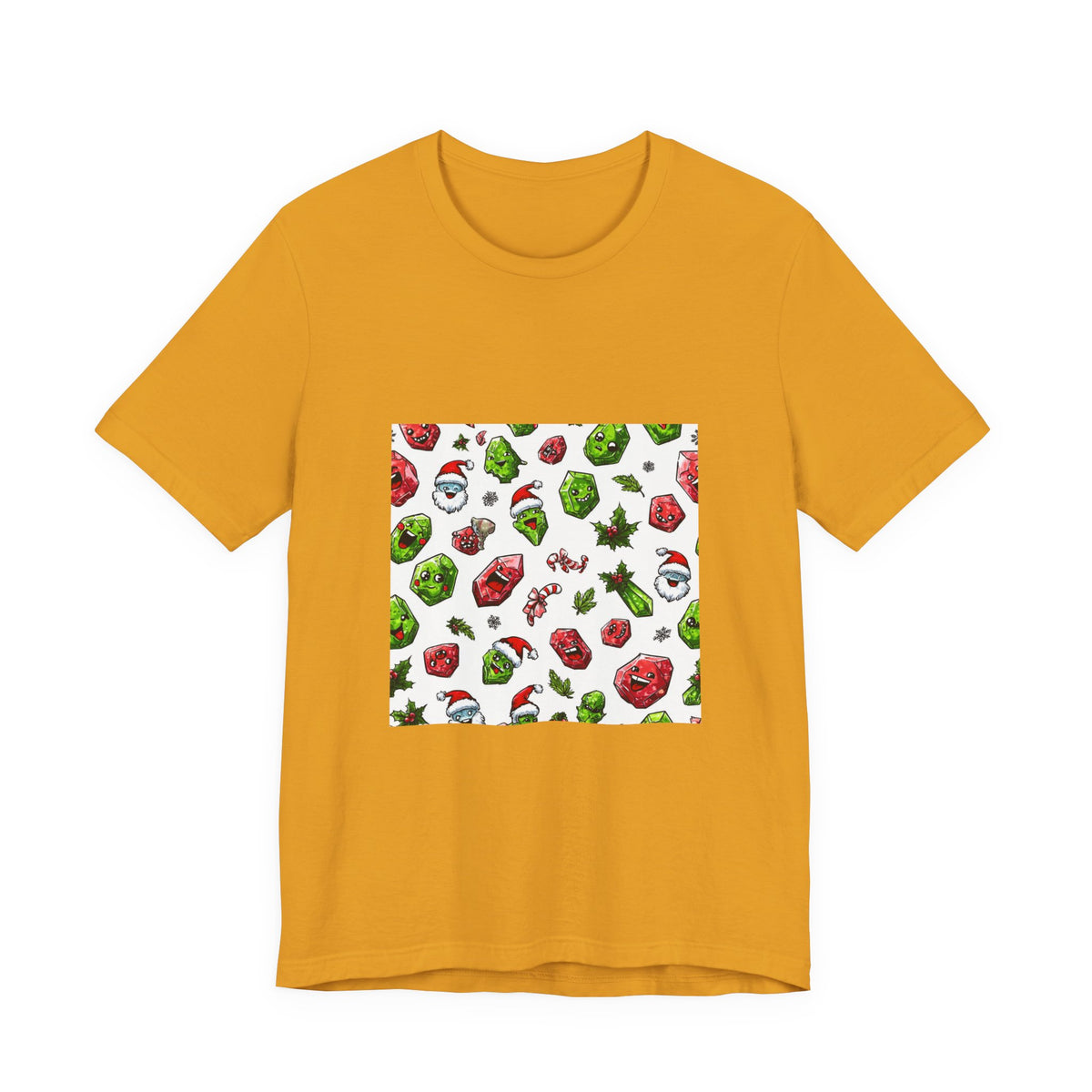 Christmas Crystal Cheer T-Shirt | Golds, Mints & Teal