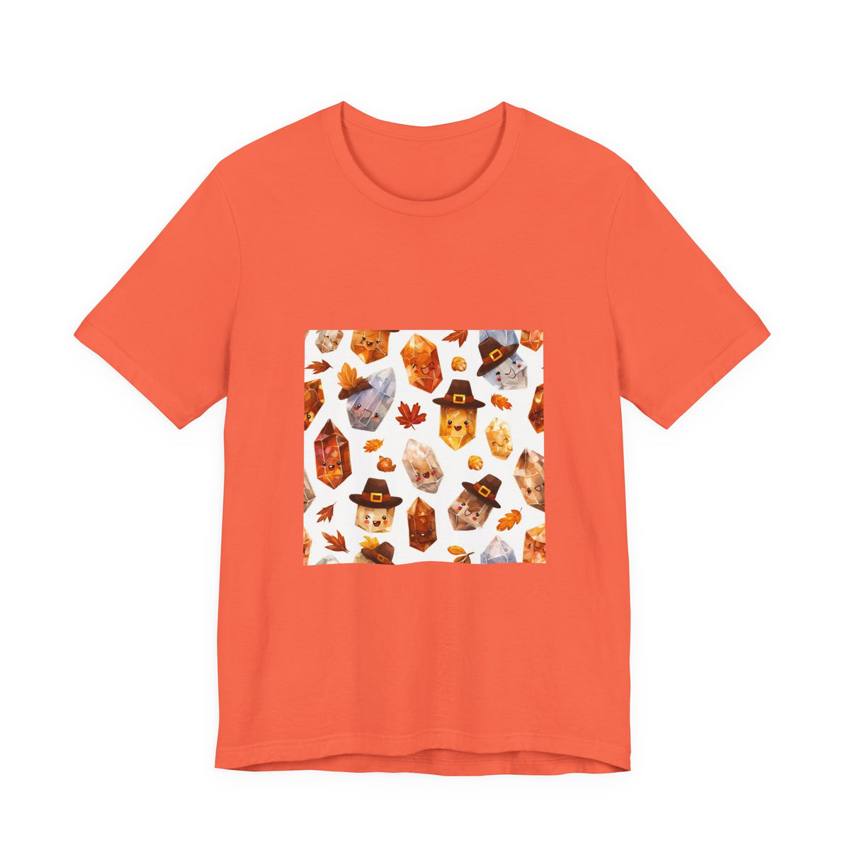 Thanksgiving Crystal Harvest T-Shirt | Pinks & Orchid