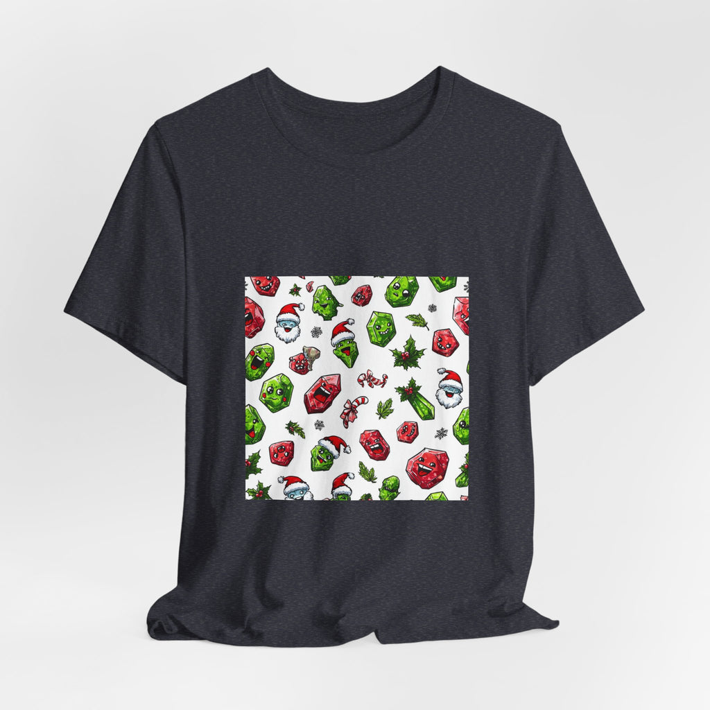 Christmas Crystal Cheer T-Shirt | Royal, Navy & Purple