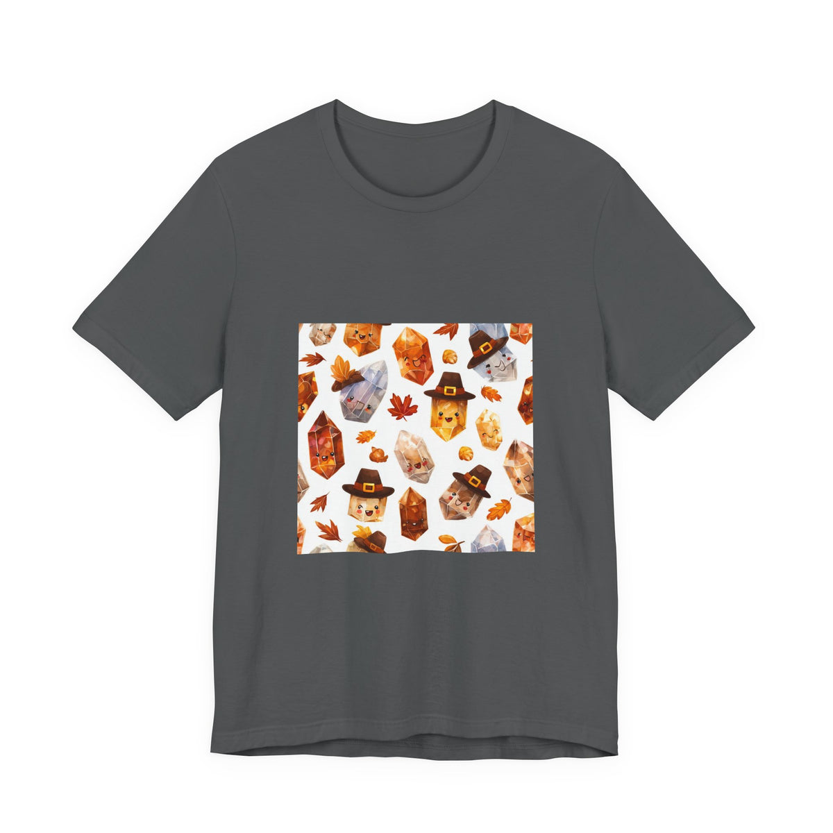 Thanksgiving Crystal Harvest T-Shirt | Dark Neutrals & Reds