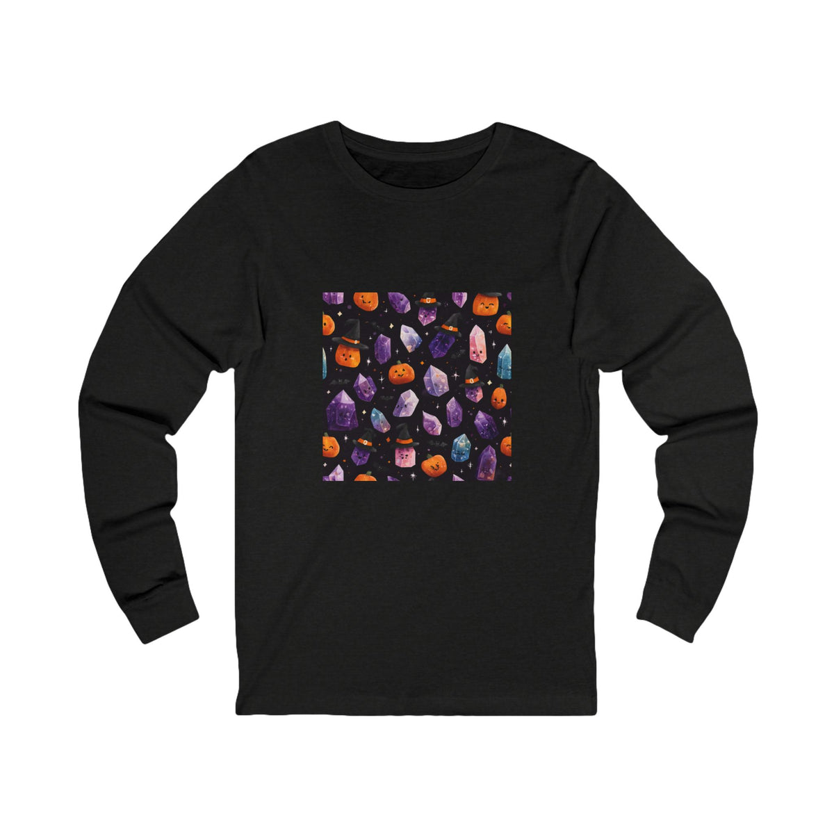 Halloween Crystal Party Long Sleeve T-Shirt