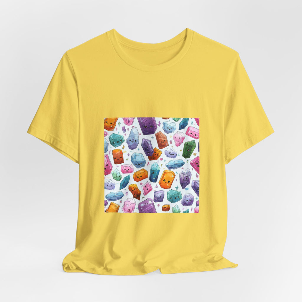 Pastel Crystal Friends T-Shirt | Golds, Mints & Teal