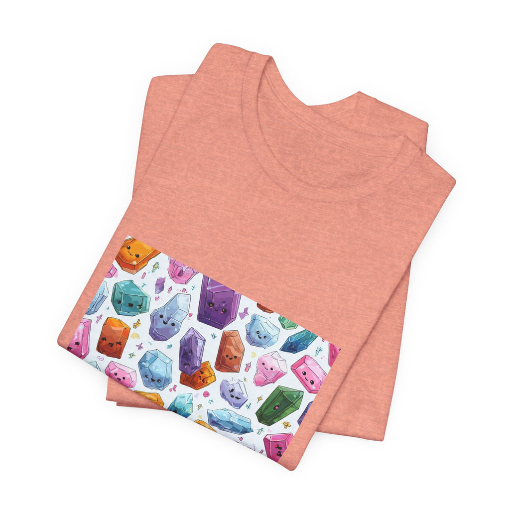 Pastel Crystal Friends T-Shirt | Pinks & Orchid
