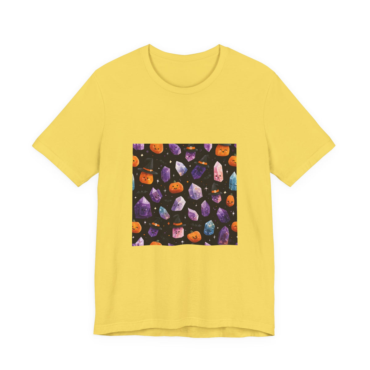 Halloween Crystal Party T-Shirt | Golds, Mints & Teal