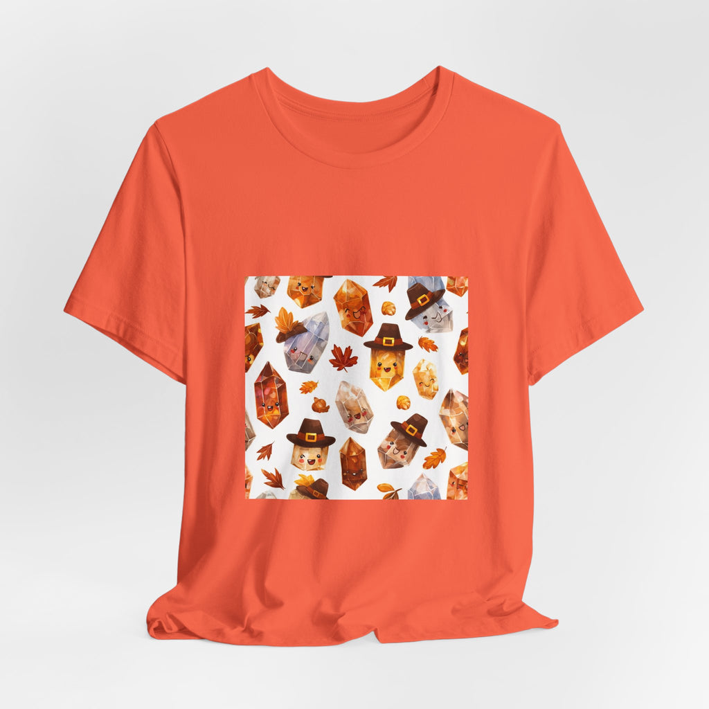 Thanksgiving Crystal Harvest T-Shirt | Pinks & Orchid