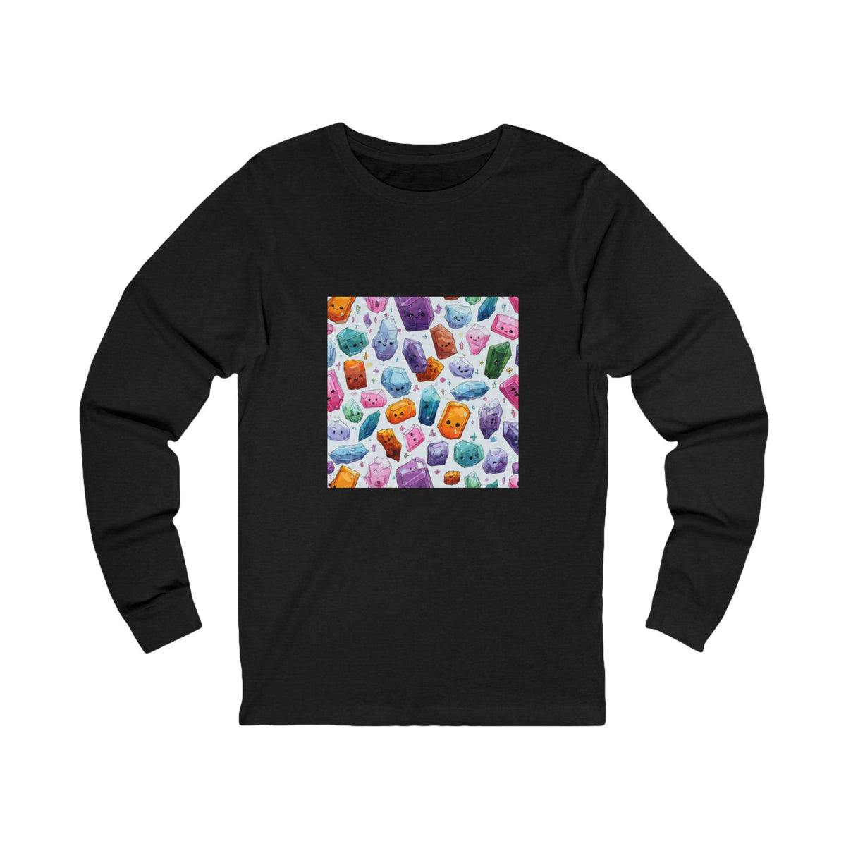 Pastel Crystal Friends Long Sleeve T-Shirt