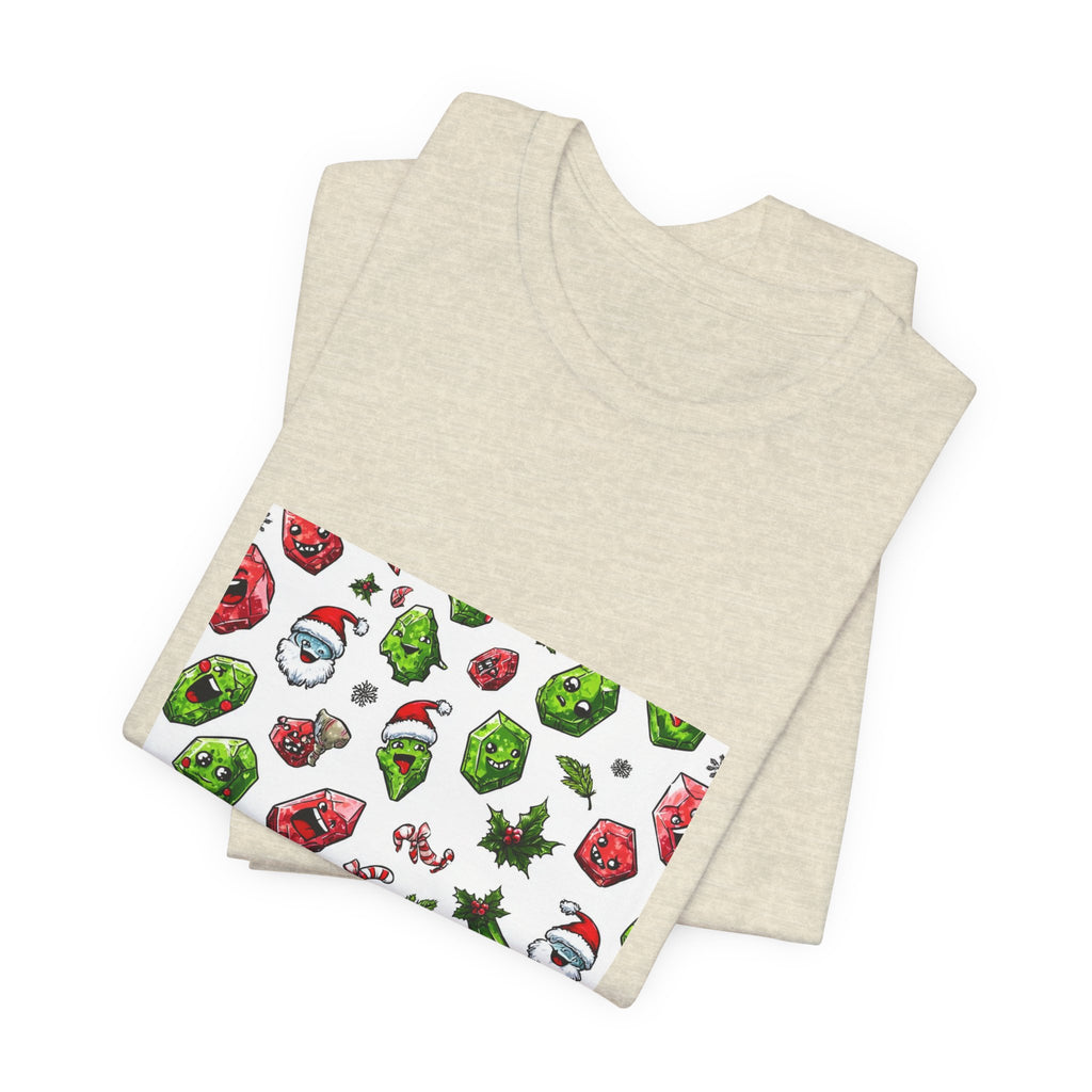 Christmas Crystal Cheer T-Shirt | Sandy Neutrals & Oranges