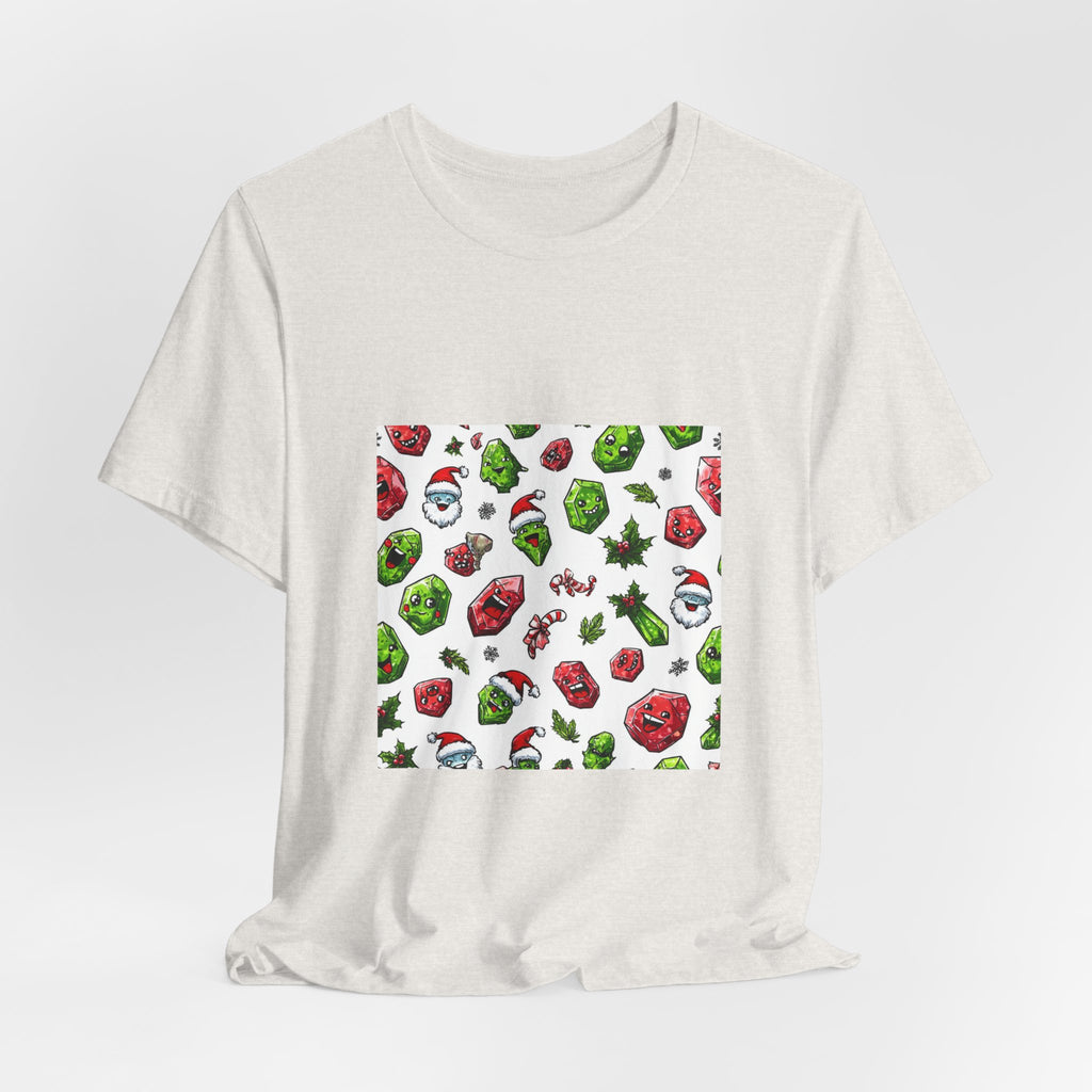 Christmas Crystal Cheer T-Shirt | Sandy Neutrals & Oranges