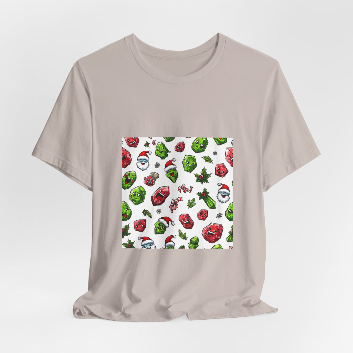 Christmas Crystal Cheer T-Shirt | Light Neutrals