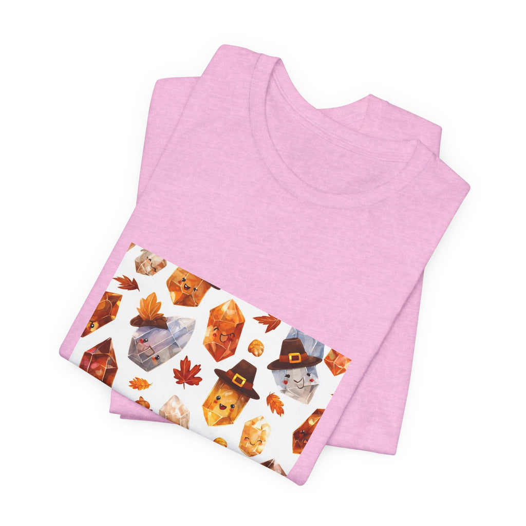 Thanksgiving Crystal Harvest T-Shirt | Pinks & Orchid