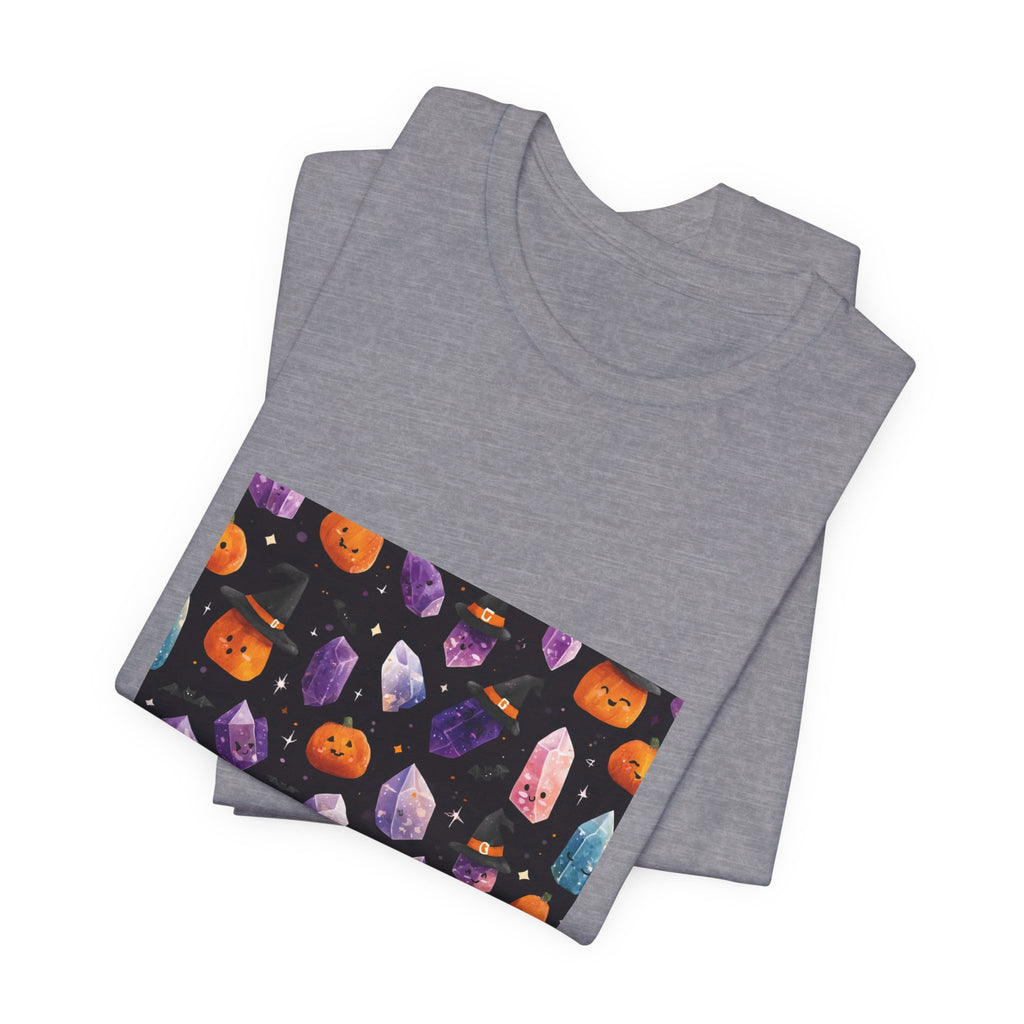 Halloween Crystal Party T-Shirt | Light Neutrals