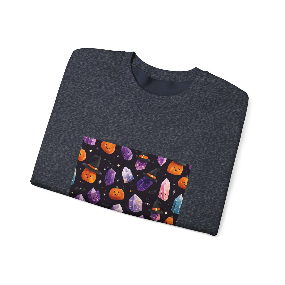 Halloween Crystal Party Crewneck | Blues, Purples & Pinks