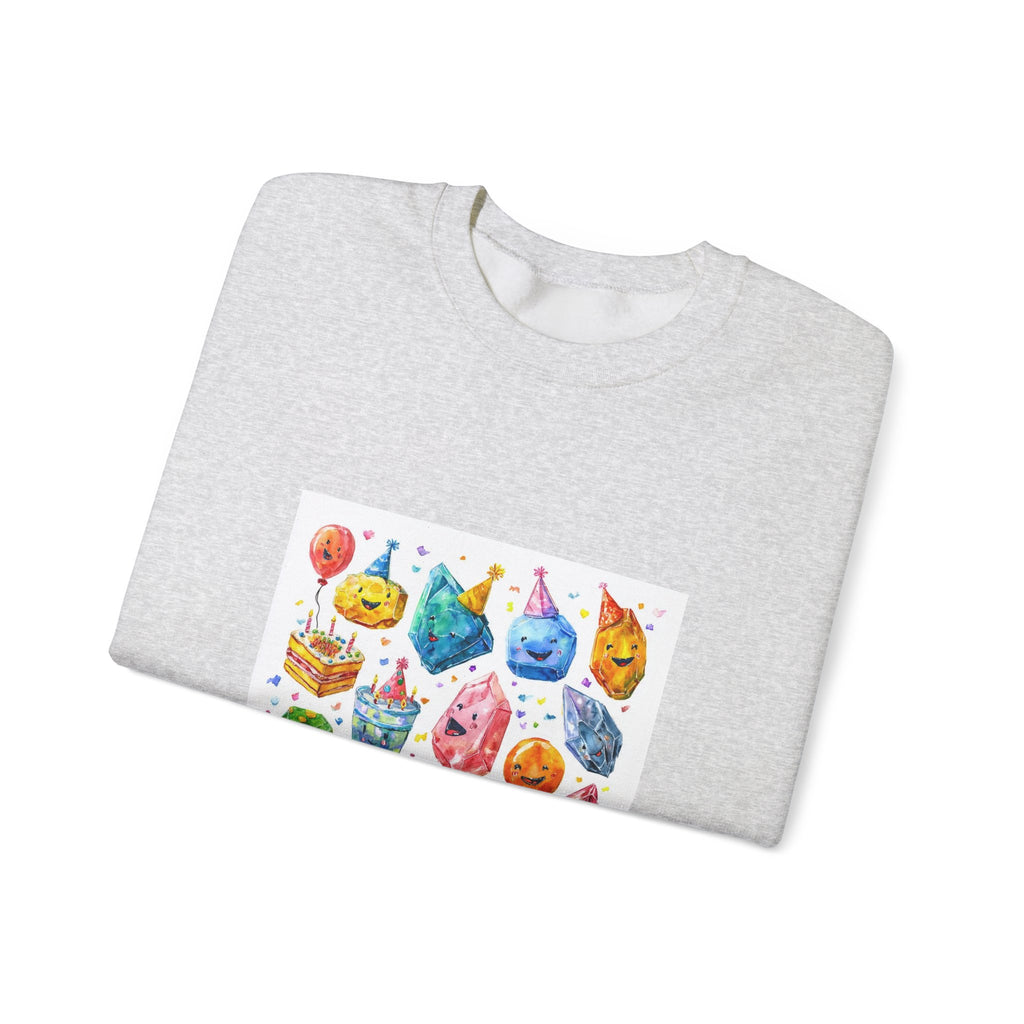 Crystal Birthday Party Crewneck | Neutrals & Reds