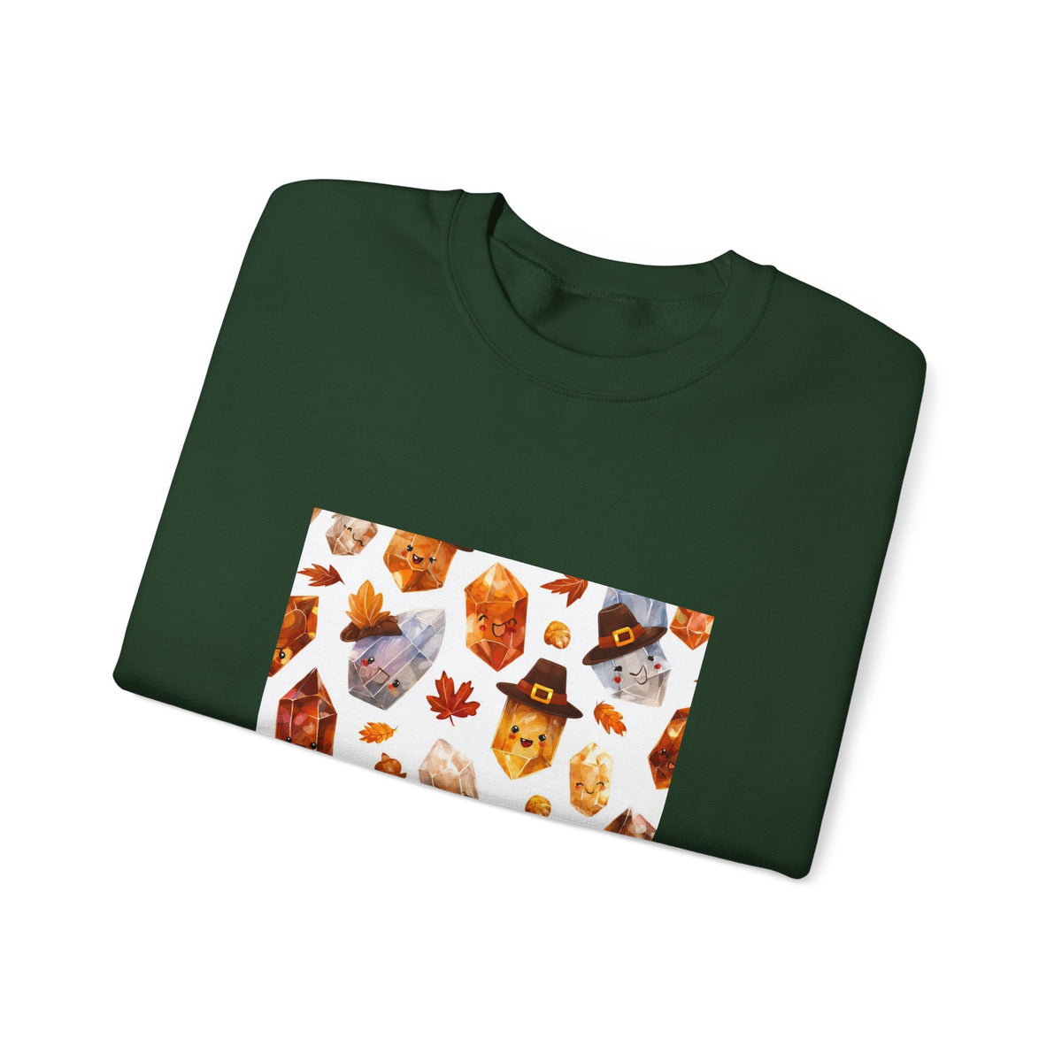 Thanksgiving Crystal Harvest Crewneck | Blues, Purples & Pinks