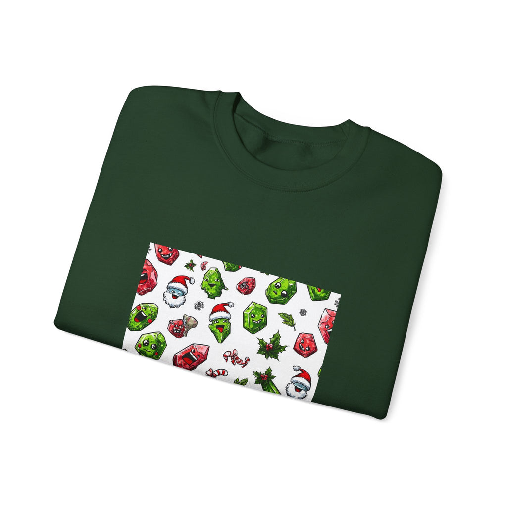 Christmas Crystal Cheer Crewneck | Blues, Purples & Pinks