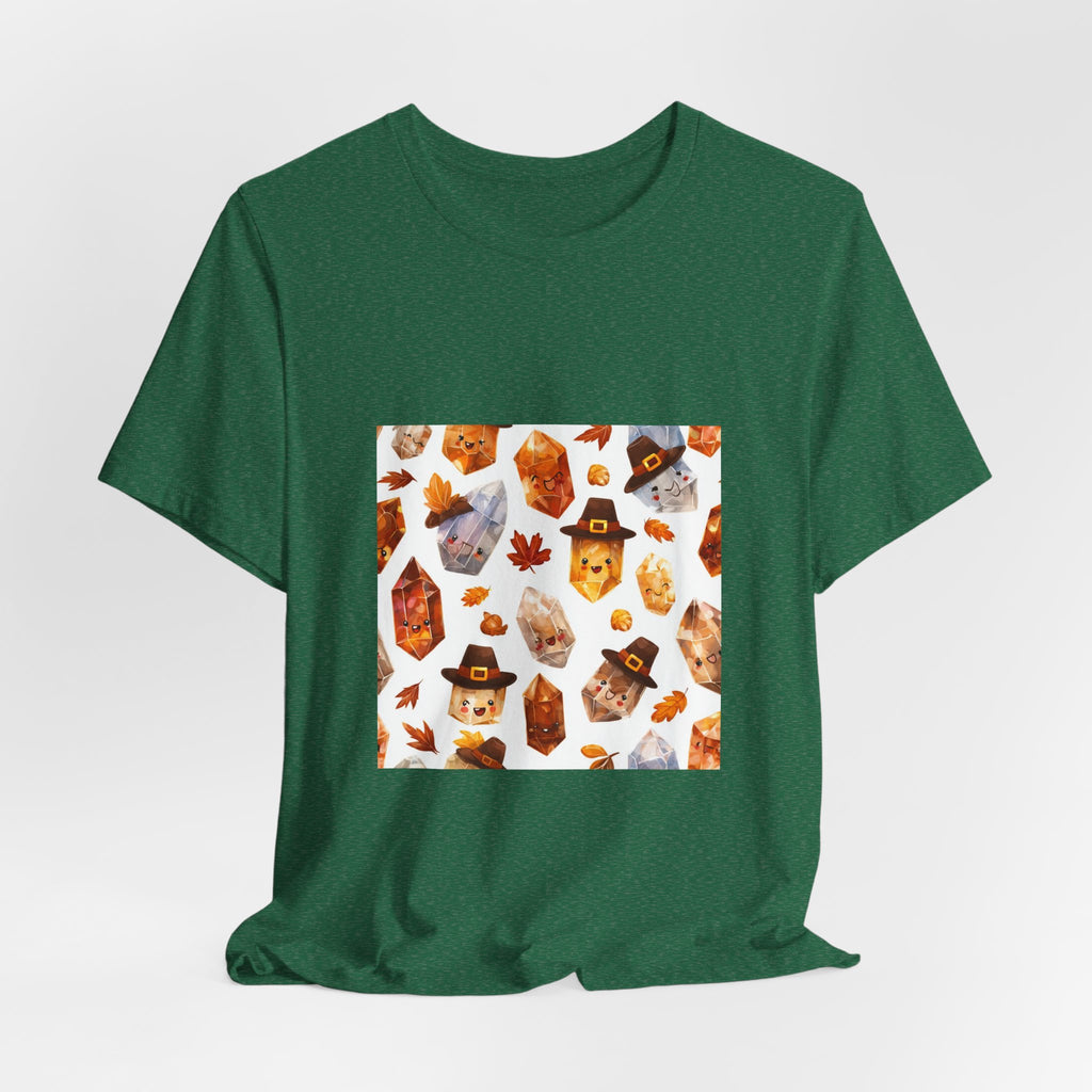 Thanksgiving Crystal Harvest T-Shirt | Greens