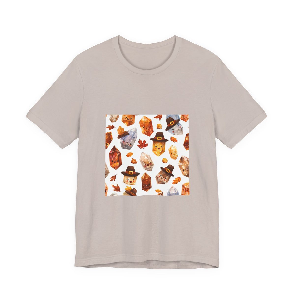 Thanksgiving Crystal Harvest T-Shirt | Light Neutrals
