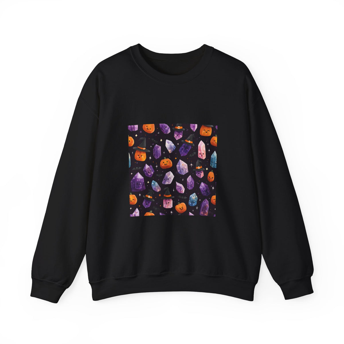 Halloween Crystal Party Crewneck | Neutrals & Reds