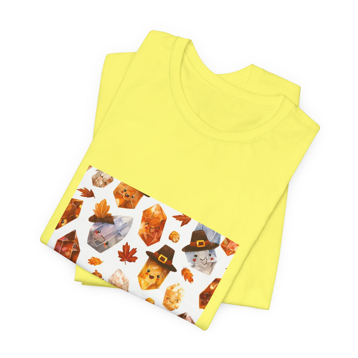Thanksgiving Crystal Harvest T-Shirt | Golds, Mints & Teal