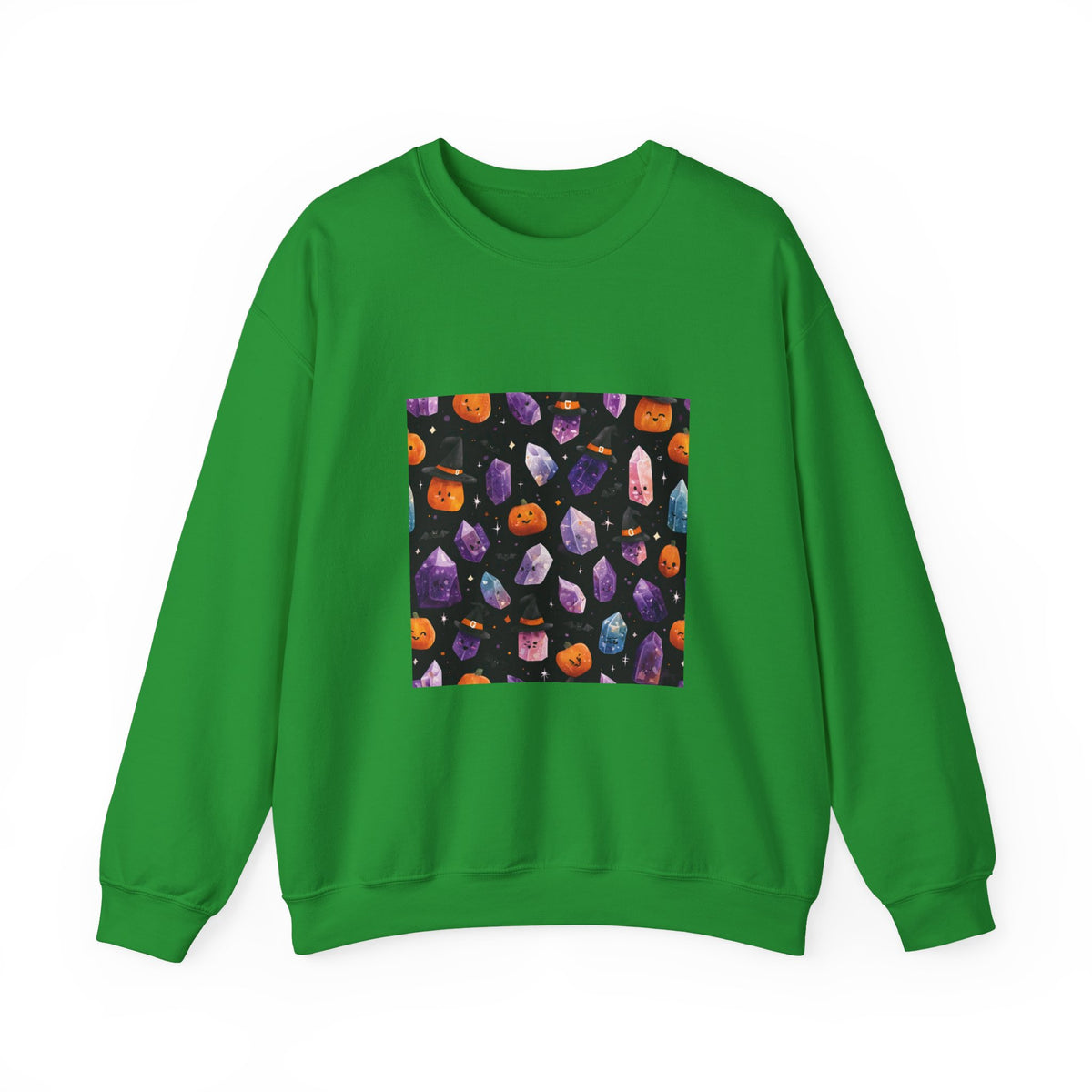 Halloween Crystal Party Crewneck | Earth Tones & Brights