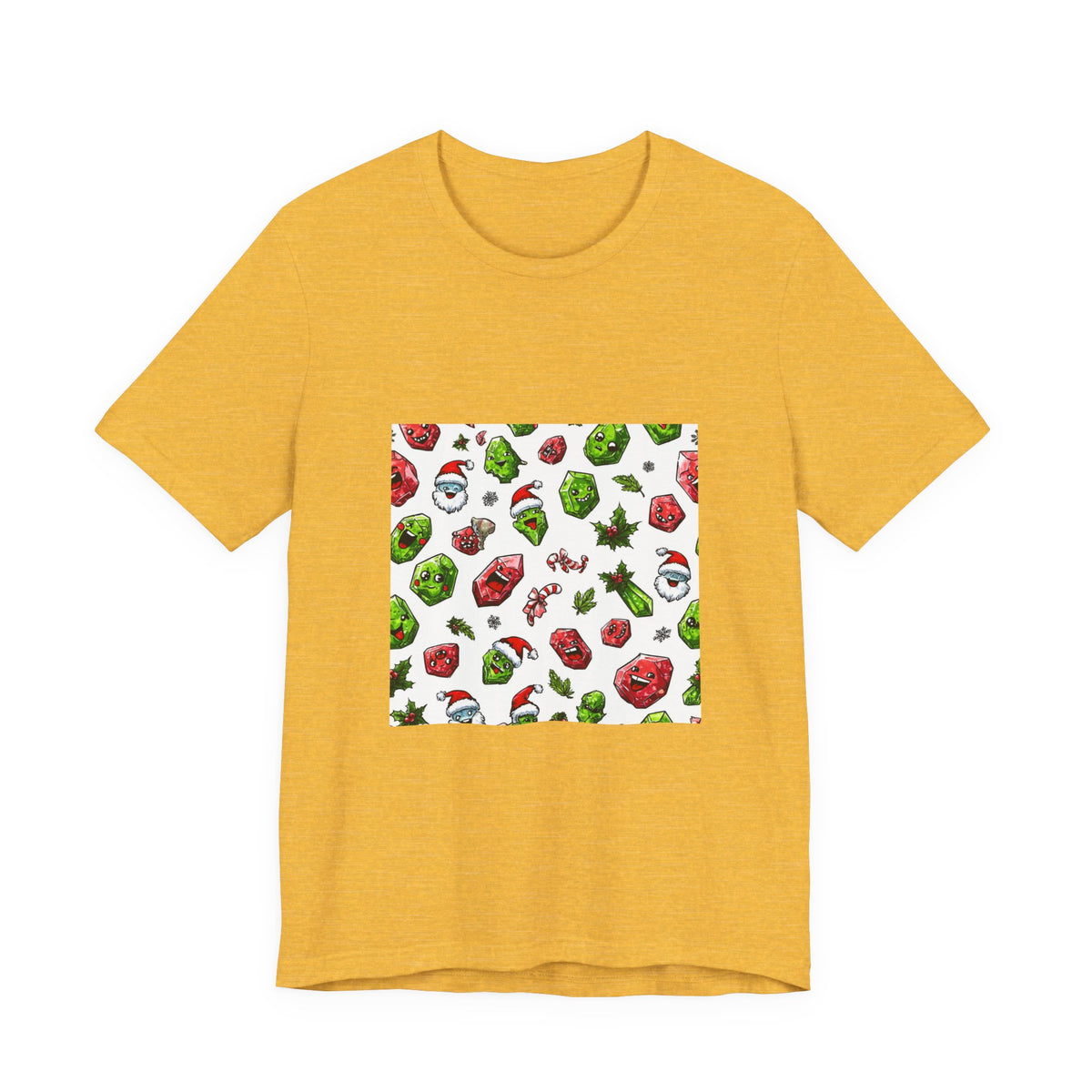 Christmas Crystal Cheer T-Shirt | Golds, Mints & Teal