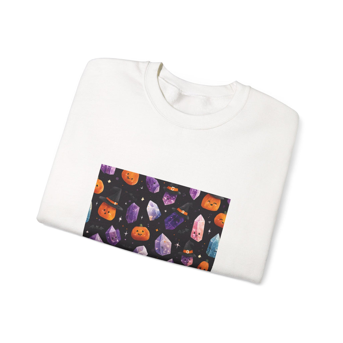Halloween Crystal Party Crewneck | Neutrals & Reds