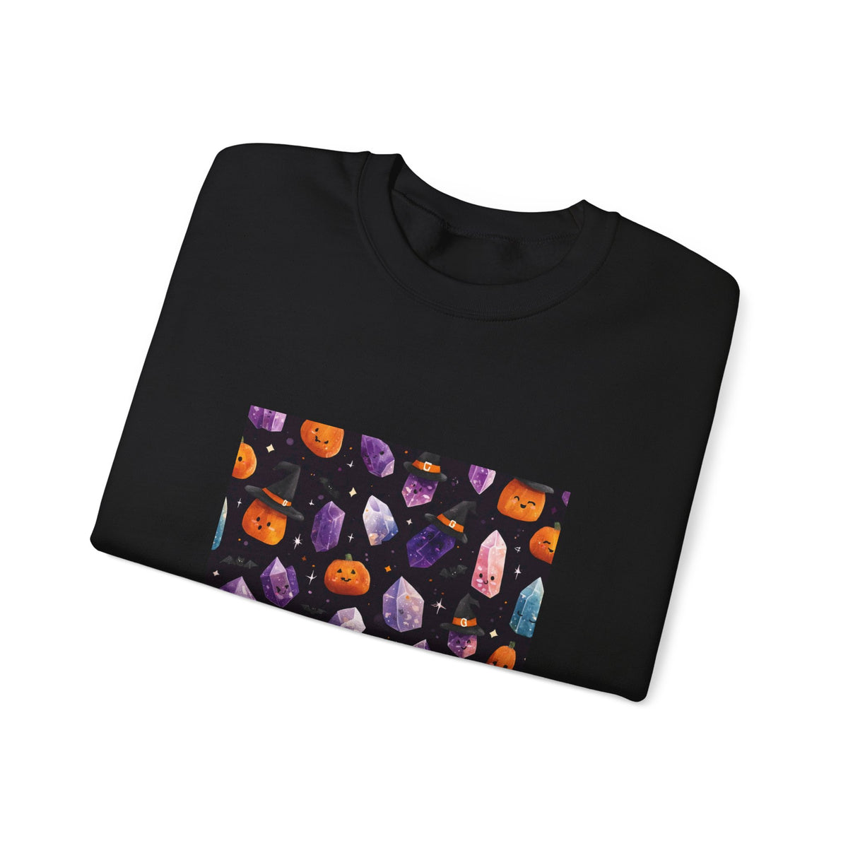 Halloween Crystal Party Crewneck | Neutrals & Reds