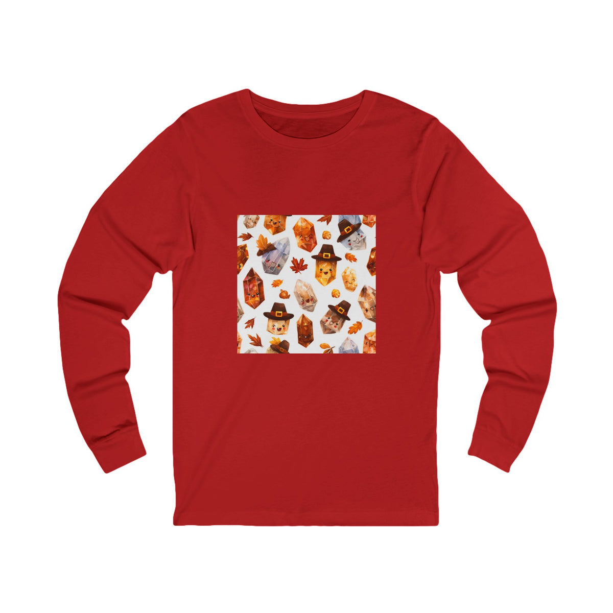 Thanksgiving Crystal Harvest Long Sleeve T-Shirt