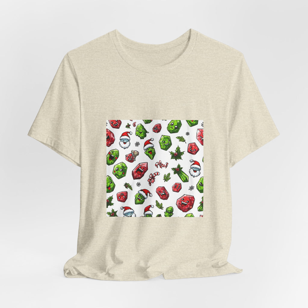 Christmas Crystal Cheer T-Shirt | Sandy Neutrals & Oranges
