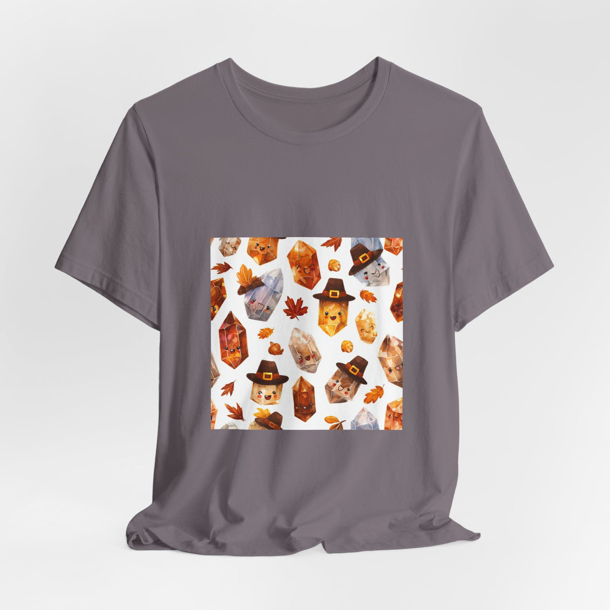 Thanksgiving Crystal Harvest T-Shirt | Light Neutrals