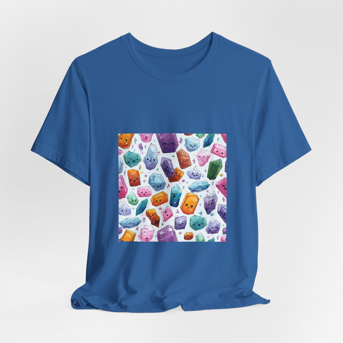 Pastel Crystal Friends T-Shirt | Soft Blues
