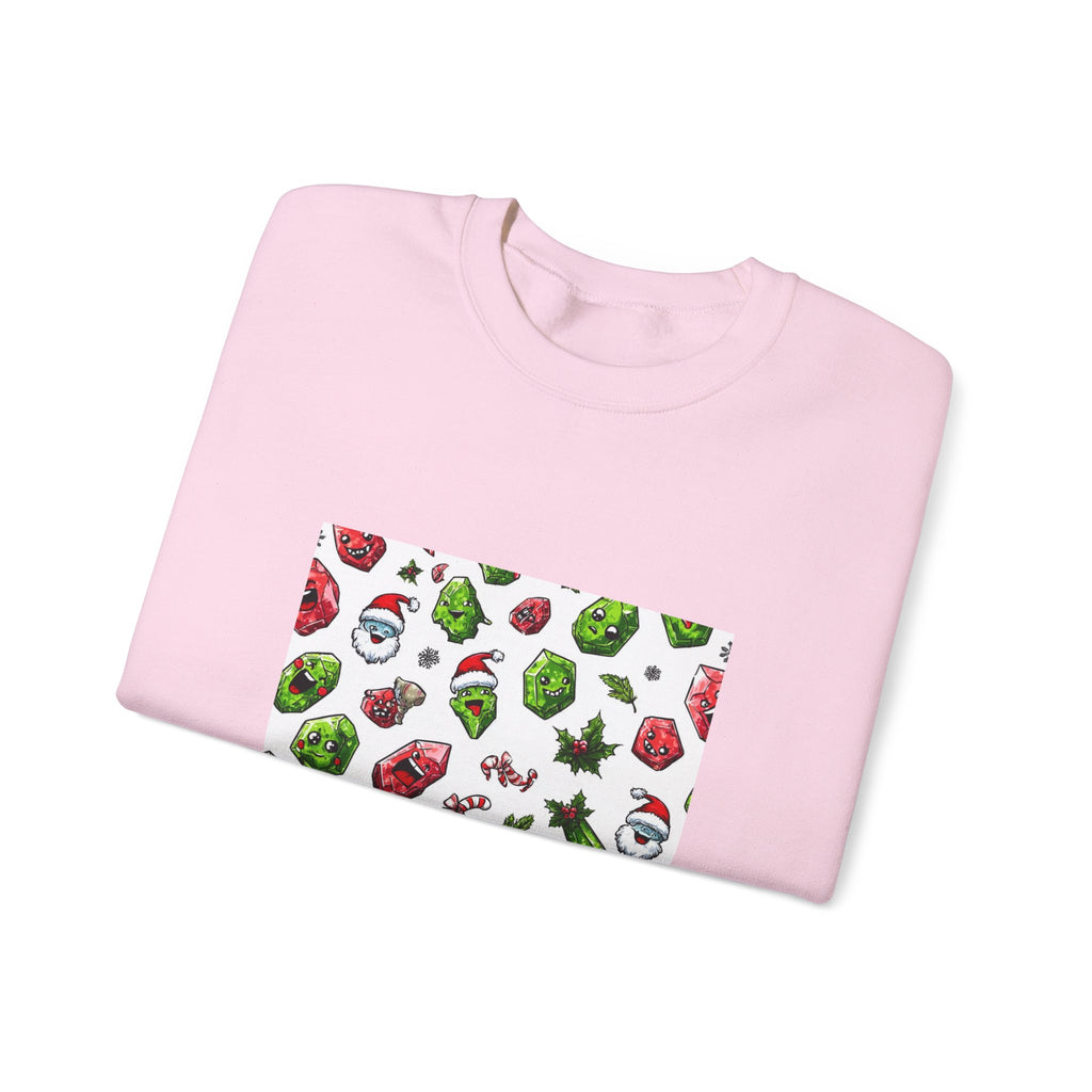 Christmas Crystal Cheer Crewneck | Blues, Purples & Pinks