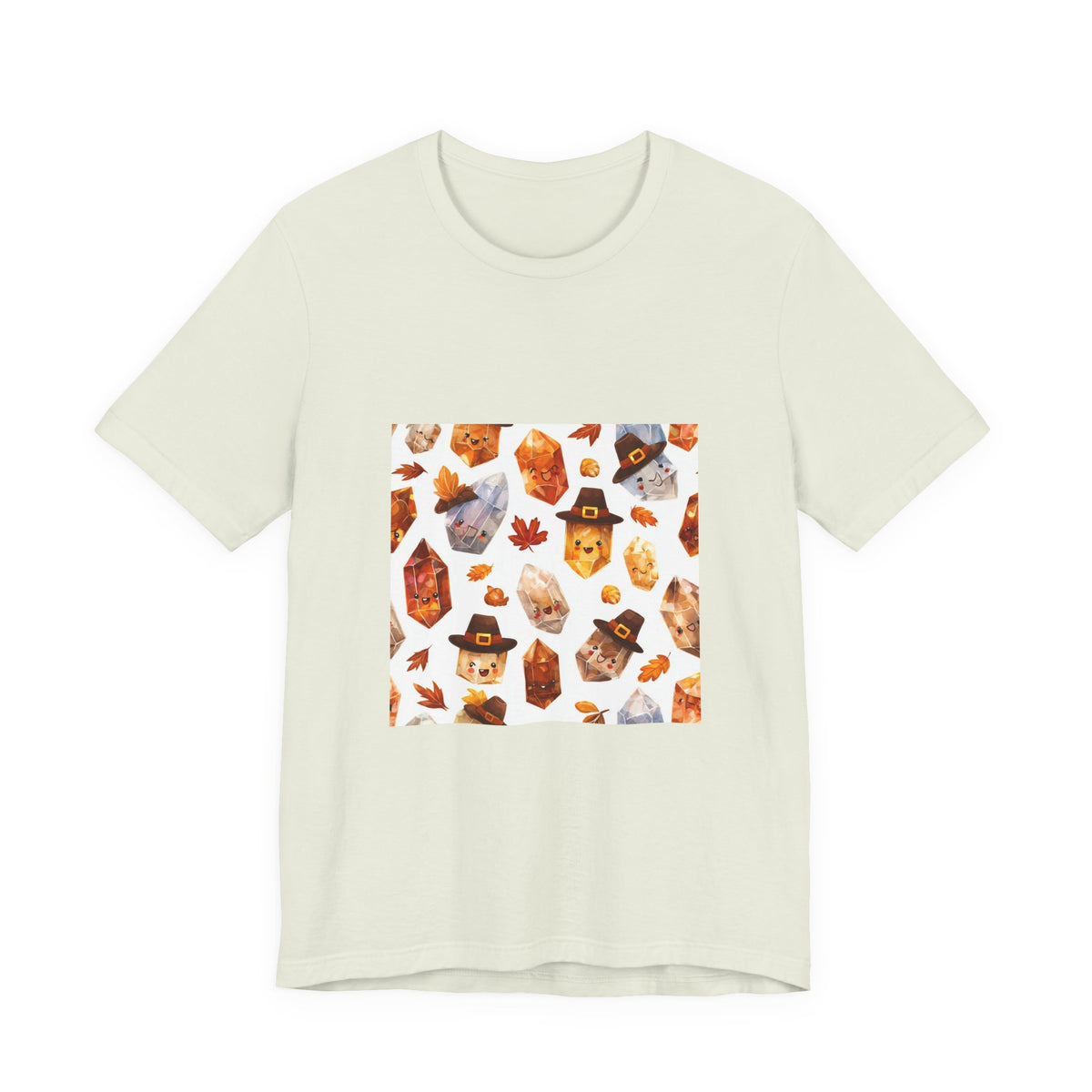 Thanksgiving Crystal Harvest T-Shirt | Golds, Mints & Teal