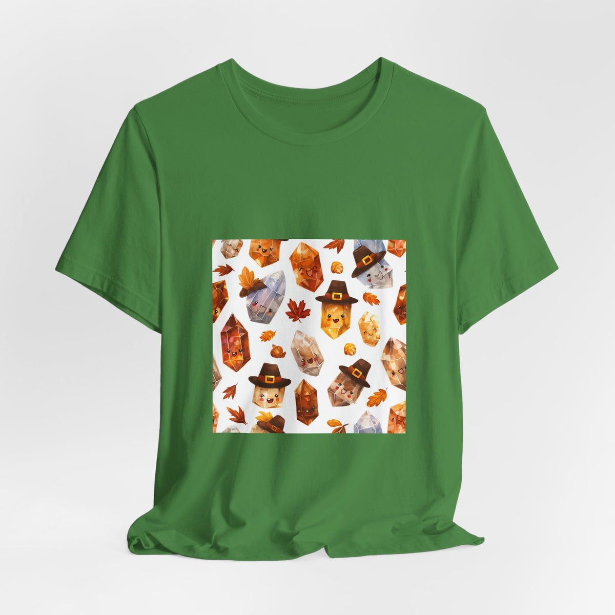 Thanksgiving Crystal Harvest T-Shirt | Greens