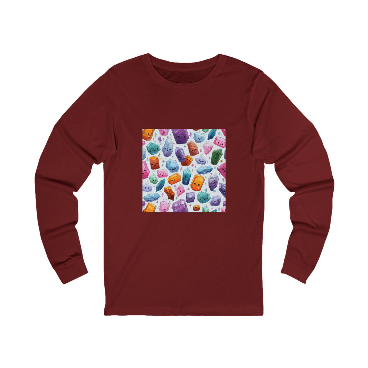 Pastel Crystal Friends Long Sleeve T-Shirt