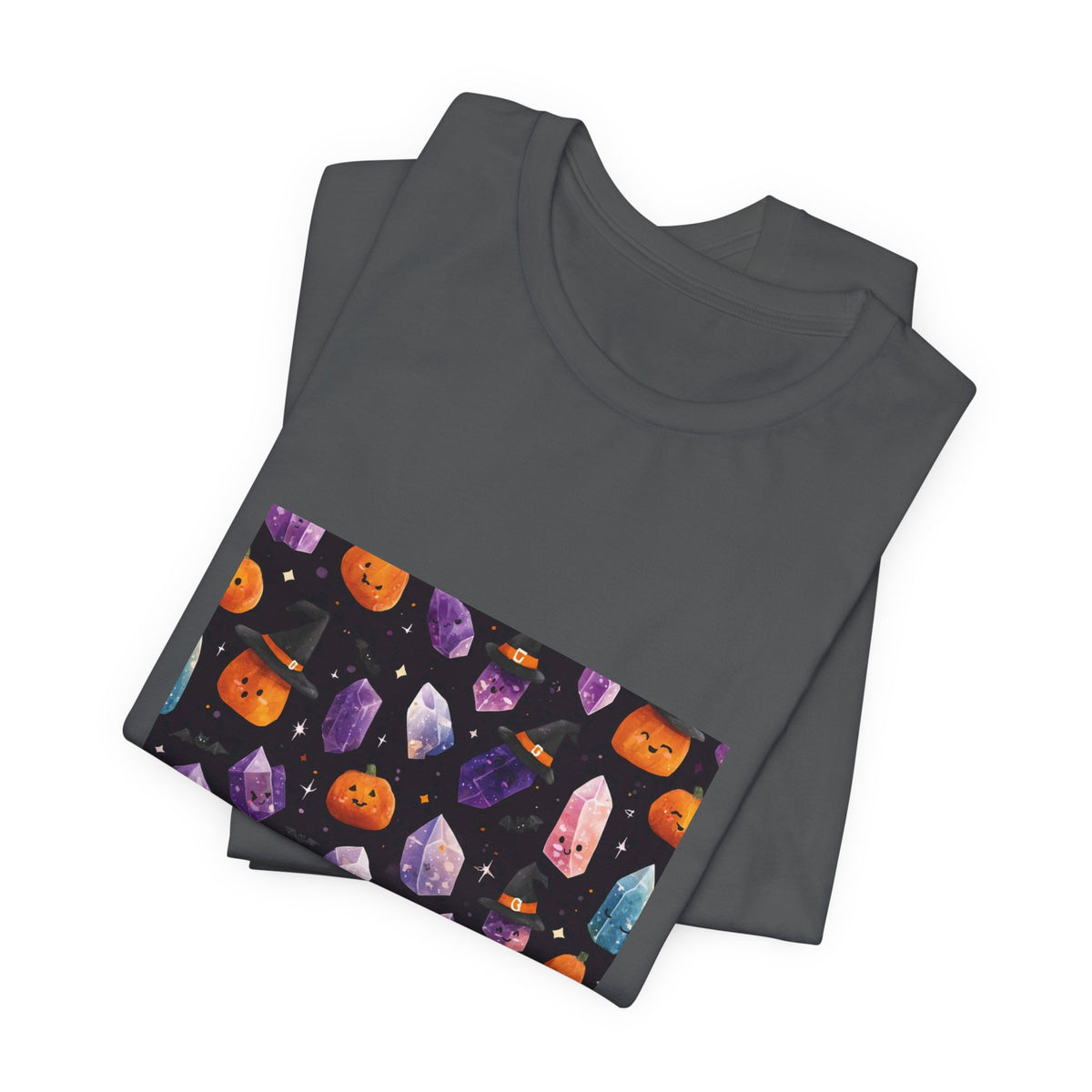 Halloween Crystal Party T-Shirt | Dark Neutrals & Reds