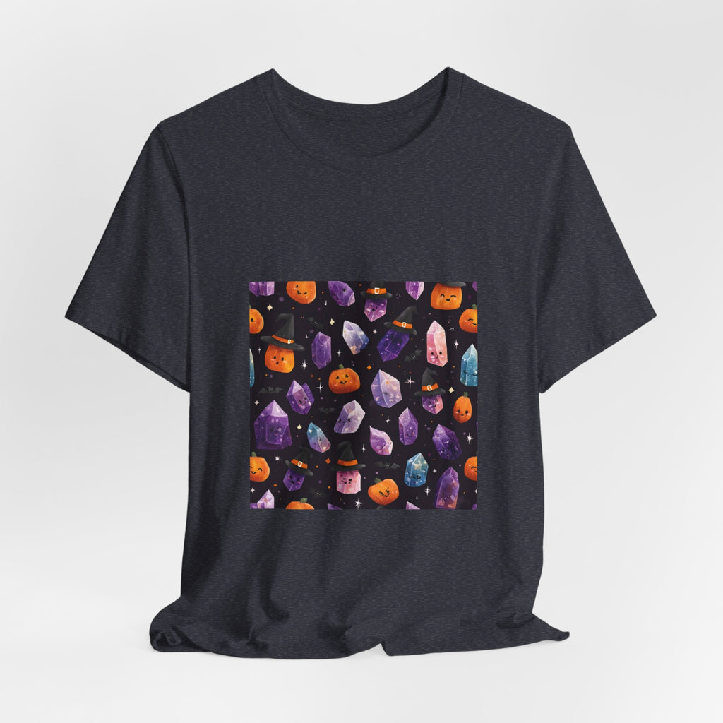 Halloween Crystal Party T-Shirt | Royal, Navy & Purple