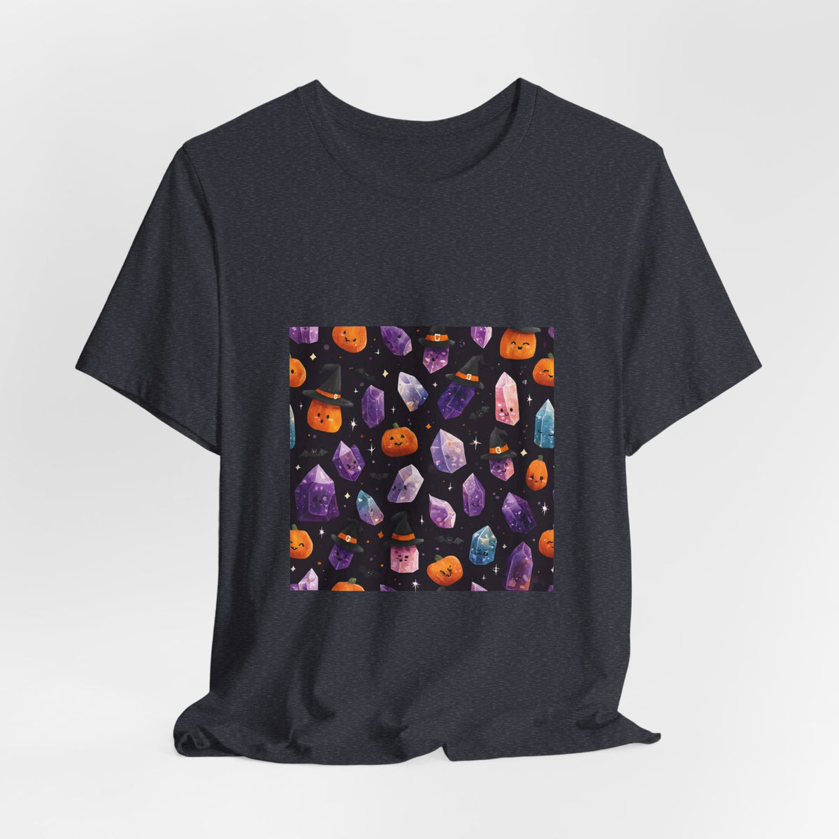 Halloween Crystal Party T-Shirt | Royal, Navy & Purple