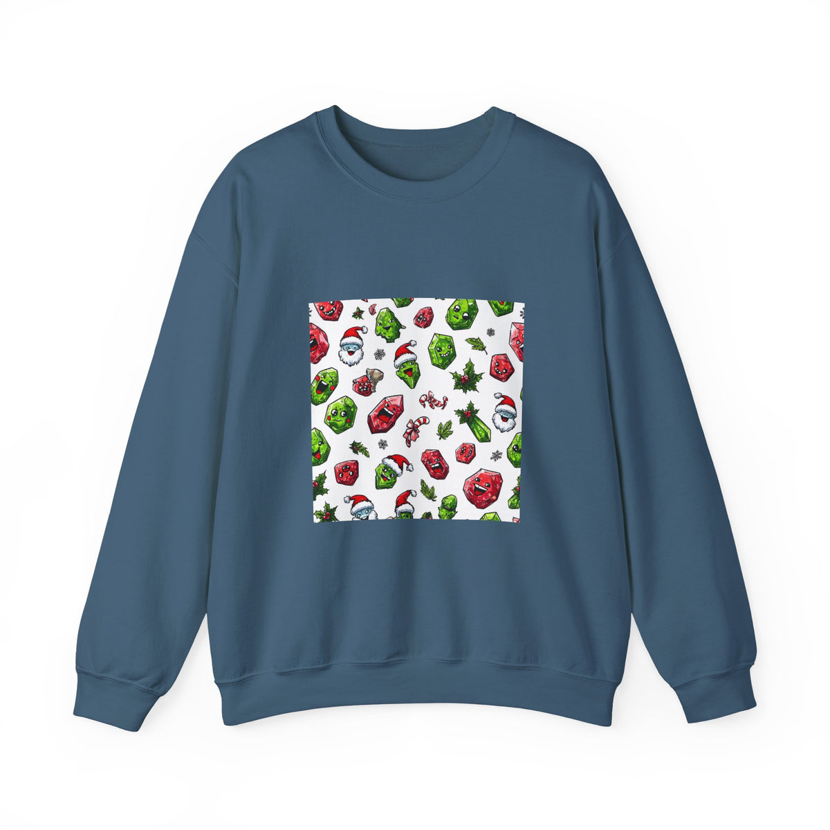 Christmas Crystal Cheer Crewneck | Blues, Purples & Pinks