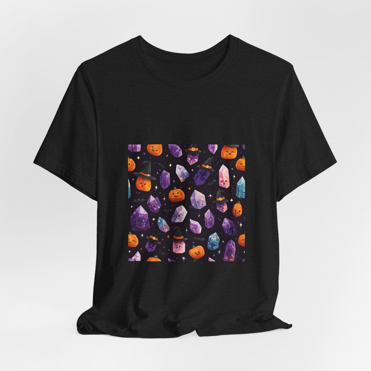Halloween Crystal Party T-Shirt | Dark Neutrals & Reds