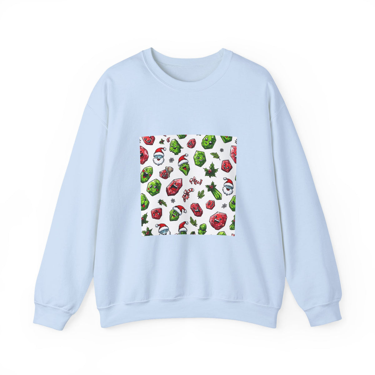 Christmas Crystal Cheer Crewneck | Blues, Purples & Pinks