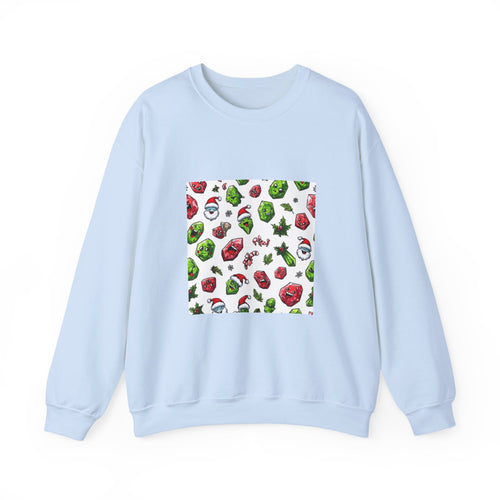 Christmas Crystal Cheer Crewneck | Blues, Purples & Pinks
