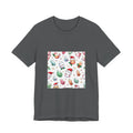 Pastel Christmas Crystal Friends T-Shirt | Dark Neutrals & Reds